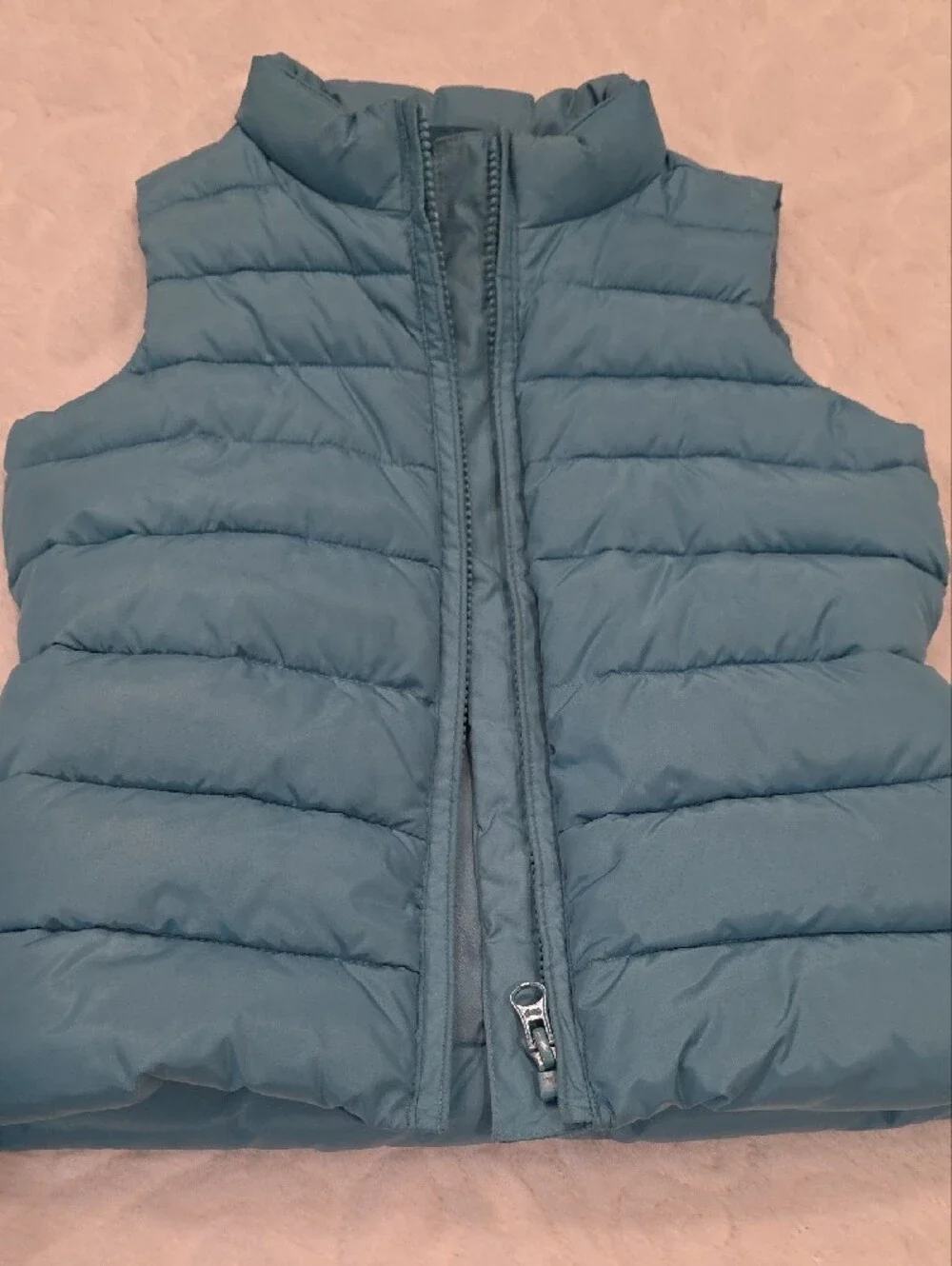 GAP Light Blue Quilted Puffer Vest